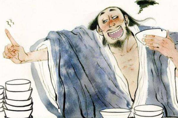 中国古代四大酒鬼 诗仙李白上榜，第四是“竹林七贤”之一