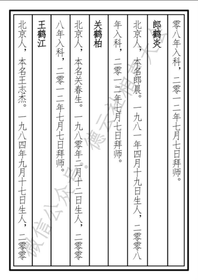 德云社辈分排名根据什么？德云社辈分八个字是啥