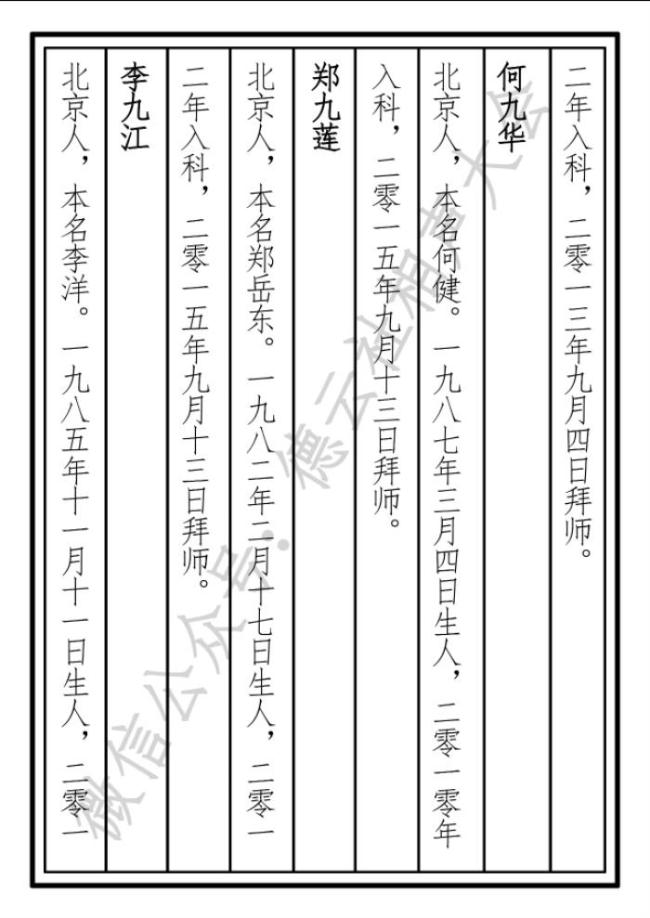 德云社辈分排名根据什么？德云社辈分八个字是啥