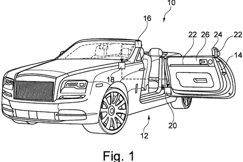 劳斯莱斯新专利：确保车外安全才能打开车门