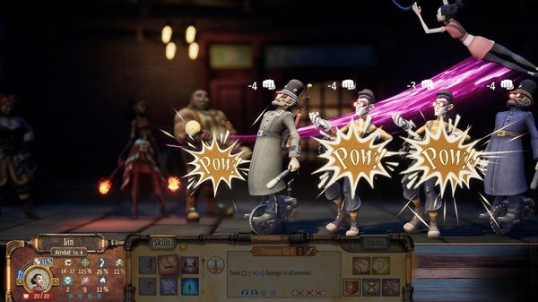 策略RPG《电气马戏团》实机演示 年内全平台发售