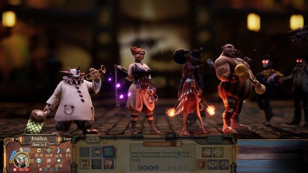 策略RPG《电气马戏团》实机演示 年内全平台发售