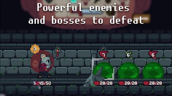 迷宫探索游戏《背包英雄》宣传片 Steam推出免费试玩版