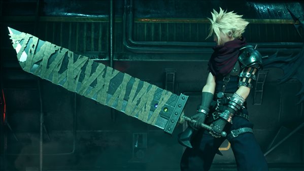 《FF7重制版》克劳德王国之心造型MOD 背负恶魔之翼