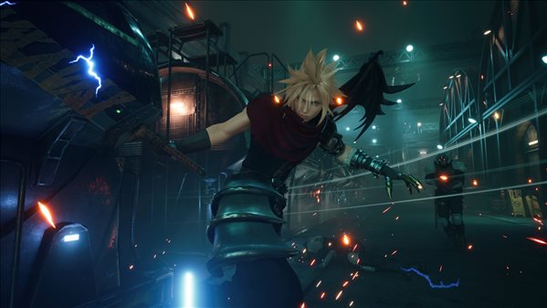 《FF7重制版》克劳德王国之心造型MOD 背负恶魔之翼