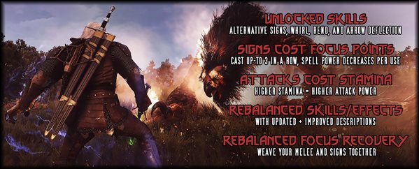 《巫师3：狂猎》“战斗系统”优化MOD 带来船新体验
