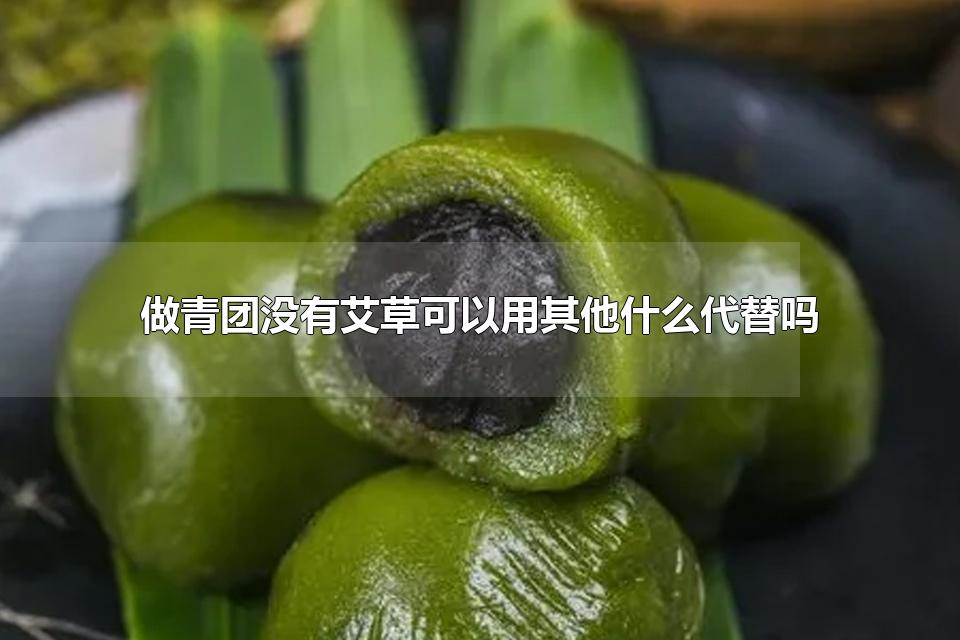 做青团没有艾草可以用其他什么代替吗 青团有哪些馅料