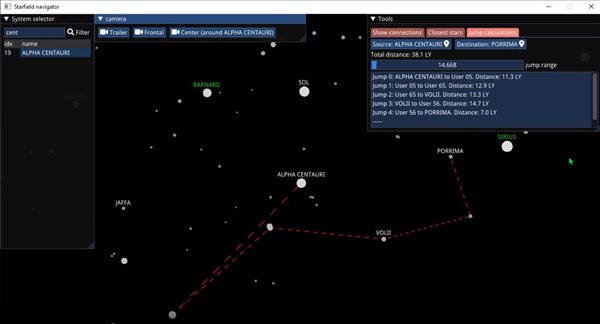 玩家制作《星空》三维互动星图 抢先预览75个星系