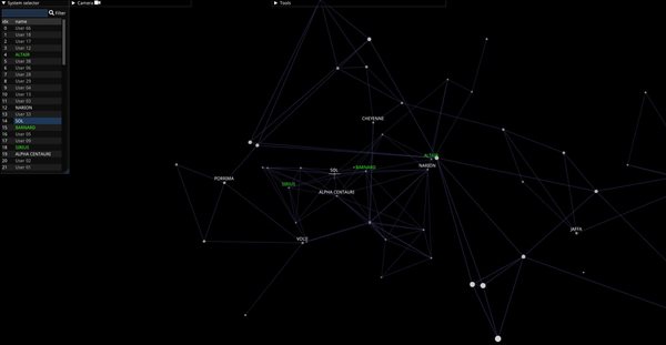 玩家制作《星空》三维互动星图 抢先预览75个星系