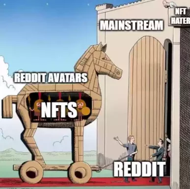 Reddit Avatars：走入 Web3 大门的 NFT 世界特洛伊木马