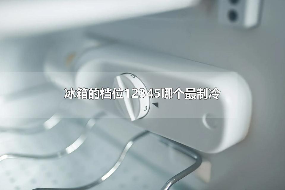 冰箱的档位12345哪个最制冷 使用冰箱的注意事项