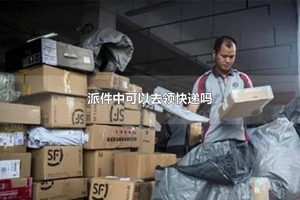 派件中可以去领快递吗 快递派件中一天了没送到正常吗