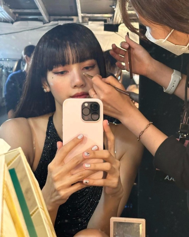 Lisa晒美照又甜又辣 穿舞台装细腰吸睛
