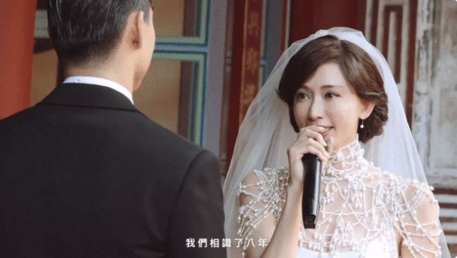 好甜!林志玲纪念结婚三周年 晒婚礼影像唯美浪漫