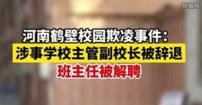 河南校园欺凌事件涉事副校长被辞退，无法弥补一切