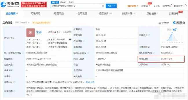 汪小菲退出麻六记关联公司股东 但仍担任执行董事