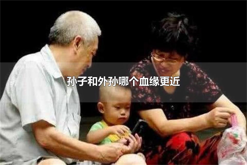 孙子和外孙哪个血缘更近 祖孙是什么关系