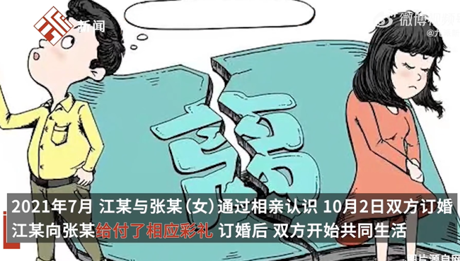 唉，男人啊！闪婚后妻子患病男子起诉退彩礼被驳