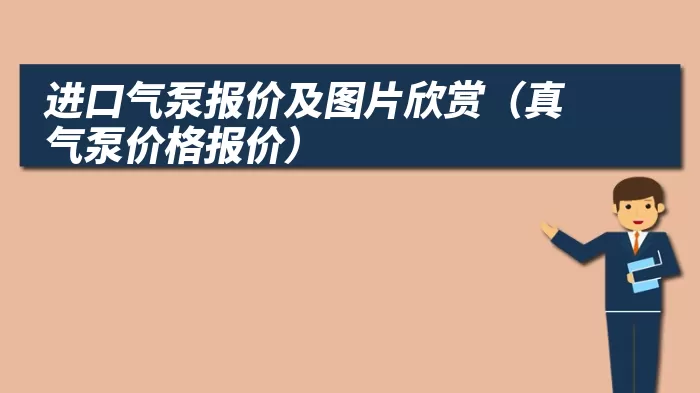 进口气泵报价及图片欣赏（真气泵价格报价）