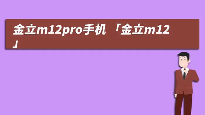 金立m12pro手机 「金立m12」