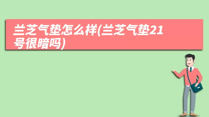 兰芝气垫怎么样(兰芝气垫21号很暗吗)