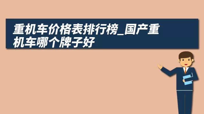 重机车价格表排行榜_国产重机车哪个牌子好