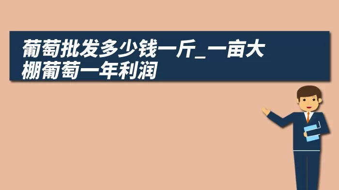 葡萄批发多少钱一斤_一亩大棚葡萄一年利润