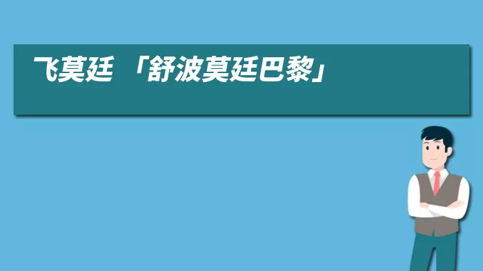 飞莫廷 「舒波莫廷巴黎」