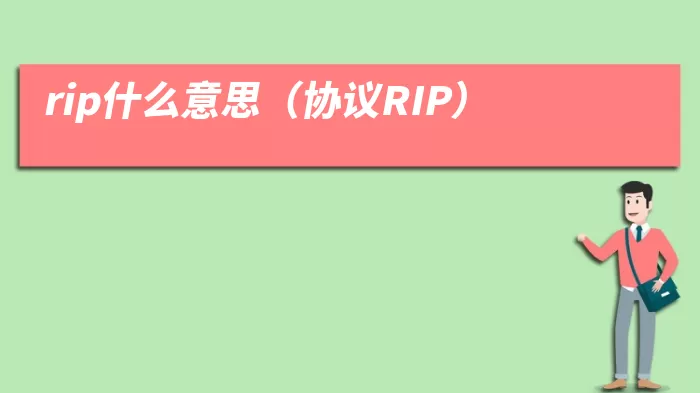 rip什么意思（协议RIP）