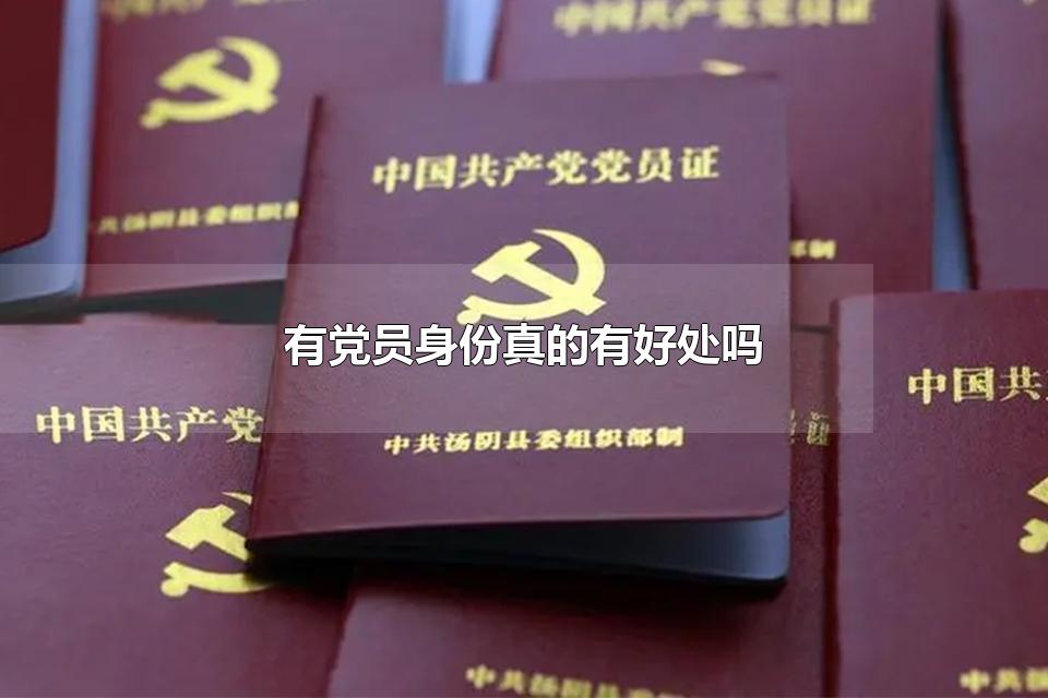 有党员身份真的有好处吗 自愿退出党员会有污点吗