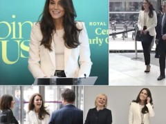 英国凯特王妃接受年长女士的屈膝礼 惹争议